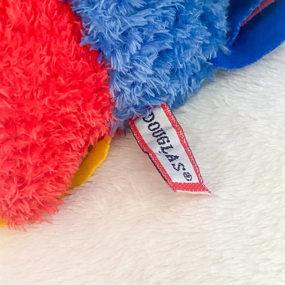 Gabby Red Parrot Soft Plush Toy from Douglas Toys - Picture 4 of 5